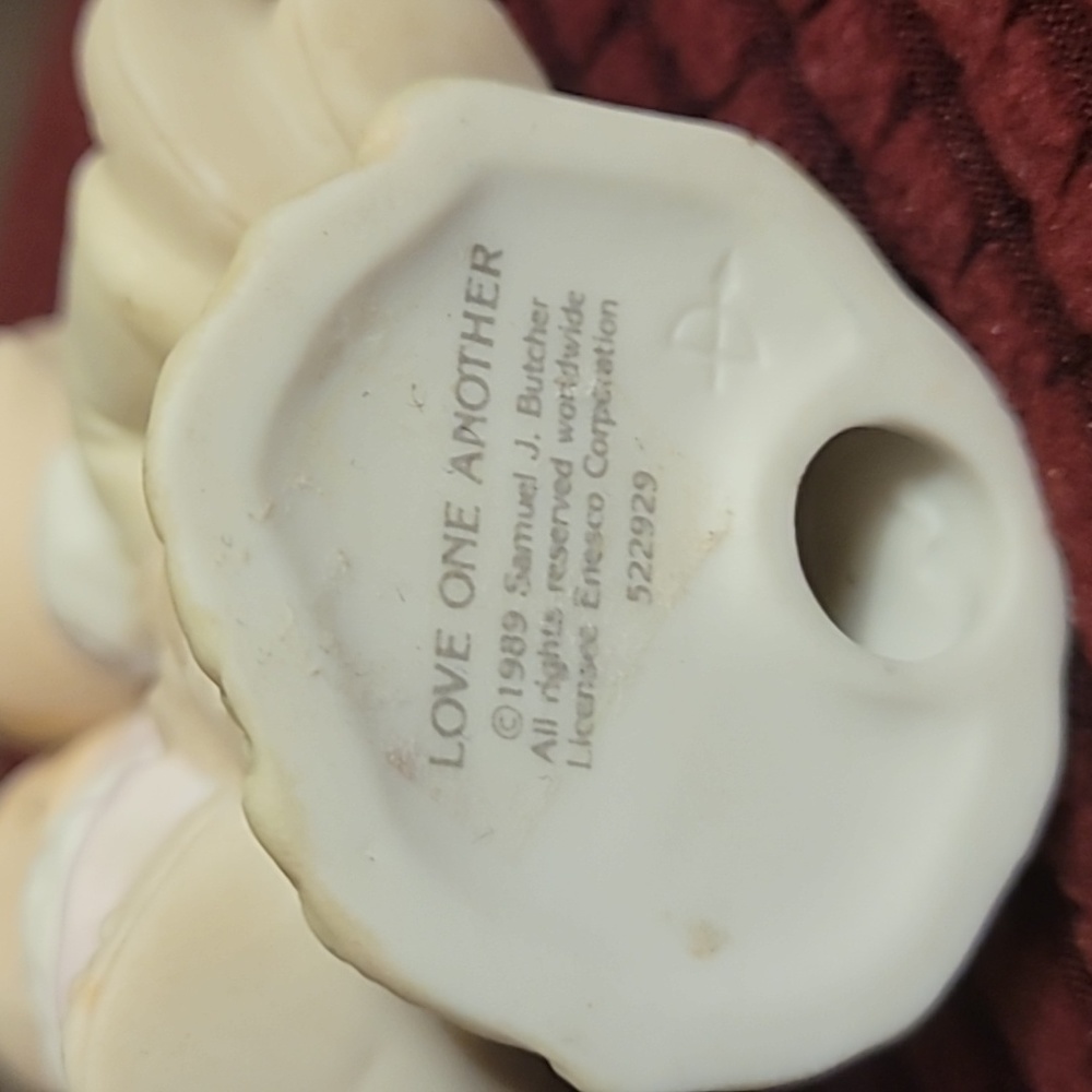 Precious Moments Love One Another Bisque Ornament - Picture 3 of 4